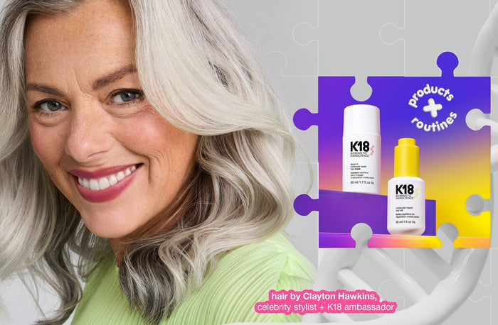 molecular repair for aging hair